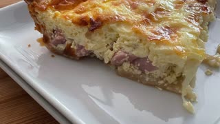 Ham and Cheese Quiche