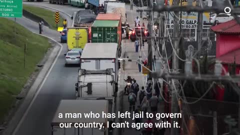 Brazil Truckers Block Roads to Protest Bolsonaro Election Loss