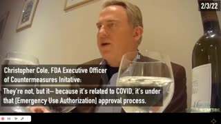 FDA executive officer is caught on hidden camera