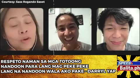 REspeto naman sa mga totoong nandodoon para langmag peke peke.