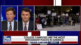 Charlie Kirk Joins Tucker And Discusses The Intolerance Of The Radical Left