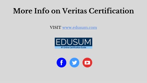 Veritas VCS-284 Certification: All You Need to Know