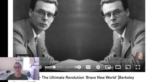 Aldous Huxley's Interview in 1958 with Mike Wallace React Part 3 of 3