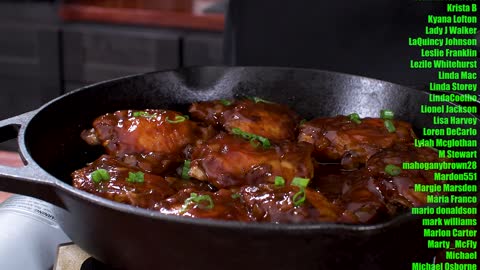 BBQ Baked Chicken Thighs