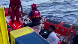 17 migrants saved after dramatic rescue at sea