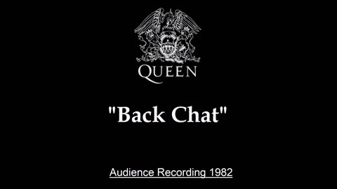 Queen - Back Chat (Live in Fukuoka, Japan 1982) Audience