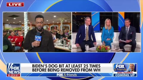 Lawerence : well, Joe Biden couldn’t control Hunter how he gonna control a dog