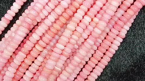 Natural Pink Opal Gemstone Beads 5mm Smooth Roundlebeads full 16inch Strand 20240501-03-08