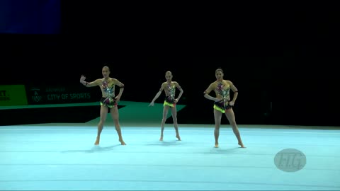 China (CHN) 2018 Acrobatic Worlds, Antwerpen (BEL) Combined Womens Group