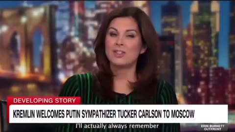 CNN's Erin Burnett Criticizes Tucker's Sit Down With Putin