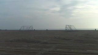 Soccer Fields At Santa Monica State Beach 2014