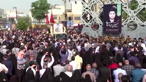 Iran buries slain Revolutionary Guards colonel