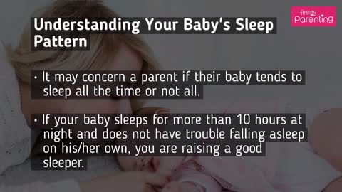 10 To 12 Month Old Baby's Sleep Basics