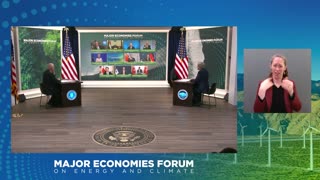 0298. President Biden Delivers Remarks at the Major Economies Forum on Energy and Climate