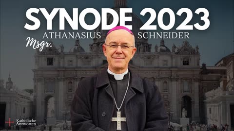 The Gentiles have invaded your inheritance - Prayer for the Synod 2023 - Msgr. Athanasius Schneider"