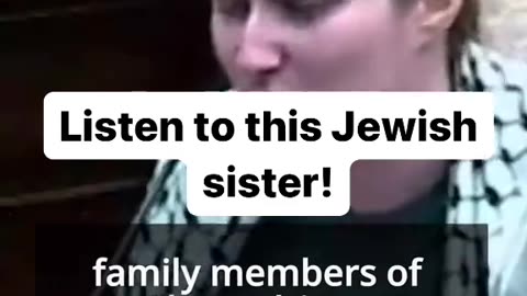 Pay close attention to what this Jewish sister says about the United States
