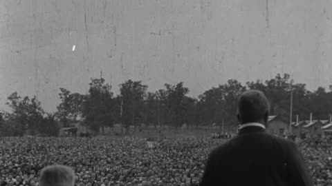 Theodore Roosevelt Archives (1917 Original Black & White Film)