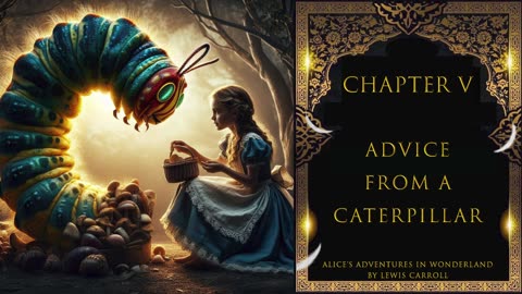 5. " Advice From A Caterpillar " - Chapter V - Alice's Adventures in Wonderland