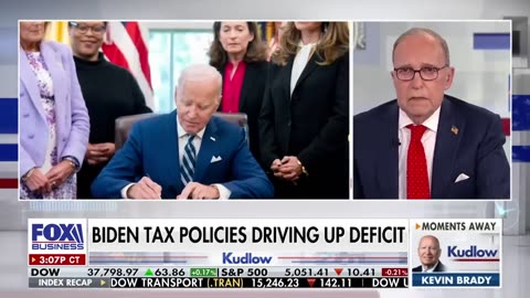 Larry Kudlow: Biden's tax sheet is utterly wrong