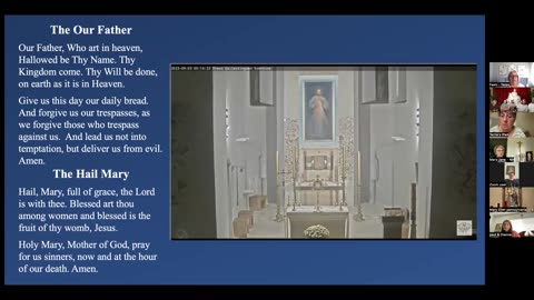 Fr Ron Mathews, Ed and Nan Weber - Holy Family Center Hartly Texas - The Miraculous Pieta Replica