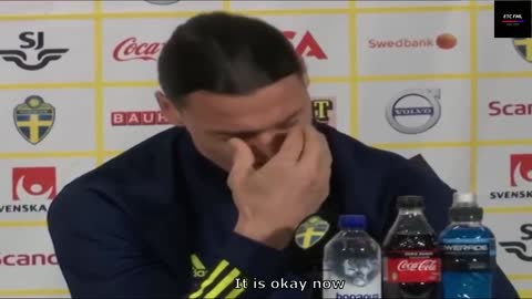 Zlatan Ibrahimović Cries During An Interview😥
