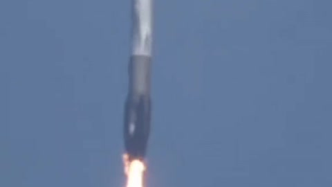 Falcon 9 Detect Something Wrong And Abort Landing