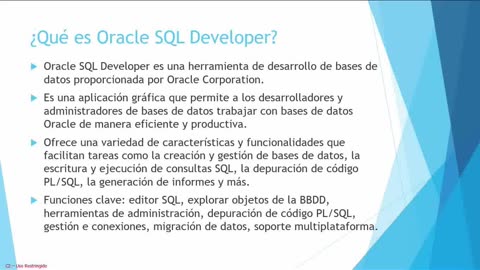 Instalación de la herramienta de base de datos Oracle SQL Developer