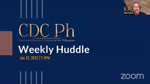 CDC Ph Weekly Huddle January 22, 2022