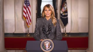 FIRST LADY MELANIA TRUMP SPEAKS