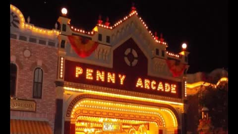 Main Street Penny Arcade--Disneyland History--1950's--TMS-539