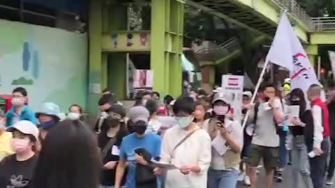 2022年5月21日台北抗議疫苗 / Protest against the vaccines in Taipei on May, 21st, 2022