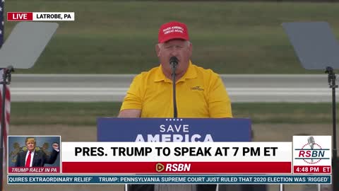 Glenn Thompson Speech: Save America Rally in Latrobe, PA - 11/5/22