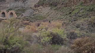 train ride in Colorado including through a tunnel