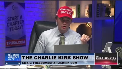 Charlie Kirk: "Ok, you indict Donald Trump in Manhattan, we indict Bill Clinton Coeur d'Alene Idaho. Figure it out"