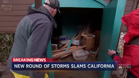 California swamped by severe weather
