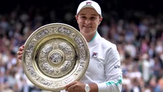 World number one Barty goes out on top