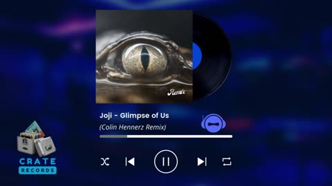 Joji - Glimpse of Us (Colin Hennerz Remix) | Crate Records