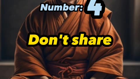 5 things to never share to people