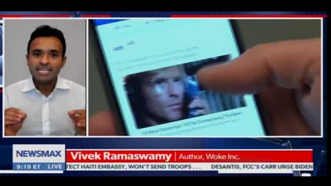 Vivek Ramaswamy Weighs in on Jen Psaki's Comments on Collusion w Tech Giants