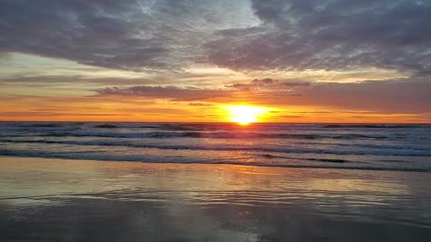 Pacific Sunset coastal oregon