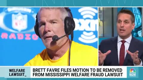 Brett Favre Asks To Be Removed From Mississippi Welfare Fraud Lawsuit