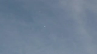 Unidentified flying object over Freiburg, Germany