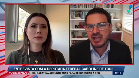 "Bolsonaro é um dos maiores defensores dos direitos civis", diz deputada Caroline de Toni