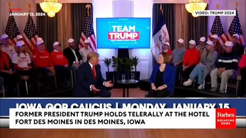 Trump Asked Point Blank, ' Are We On The Brink Of World War Three?' By Iowa Voter
