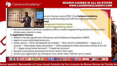 Cameron Academy Real Estate Pre-license Course