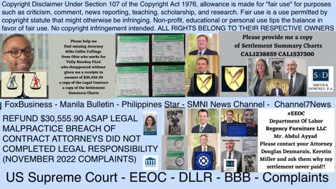 Tully Rinckey PLLC - Client Complaints - Michael W. Macomber Esq - Steven L. Herrick - Matthew B. Tully - Greg T. Rinckey - Cheri L. Cannon - Michael Fallings - Philippines Star - Manila Bulletin - Channel7News - FoxBusiness