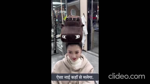 Exclusive hairstyles of ladies no such hairstyle has too much popularity car on head