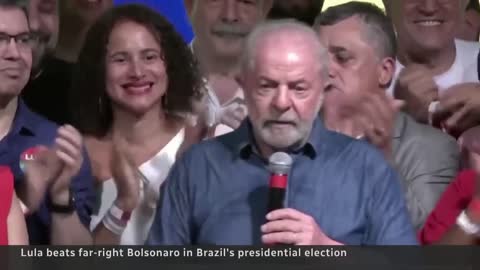 Lula wins Brazil’s presidential election, ousting incumbent Bolsonaro