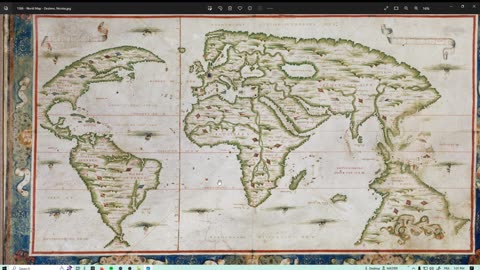 book 009 - 1566 - World Map - Nicolas Desliens