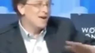 2008: Bill Gates e Klaus Schwab discutem no FEM, Malária, Redução da População.